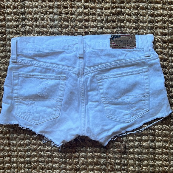 Ralph Lauren denim cut off shorts - Picture 2 of 8